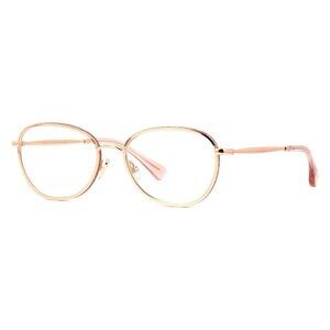 A0339Z New JIMMY CHOO Gold Round JC229 EYR Glasses Women